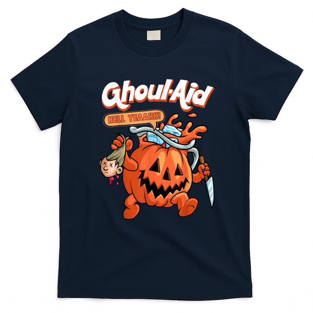Halloween Shirt - Cool Ghoul Aid Funny Ghoul Pumpkin Cute Meme Halloween T-Shirt