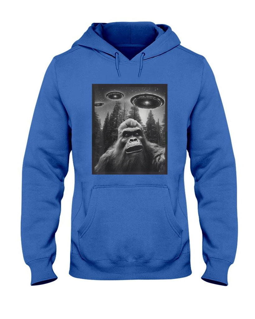 Funny Tees - CAT Funny Graphic Tee For Men Women Bigfoot Sasquatch Alien UFO T-Shirt