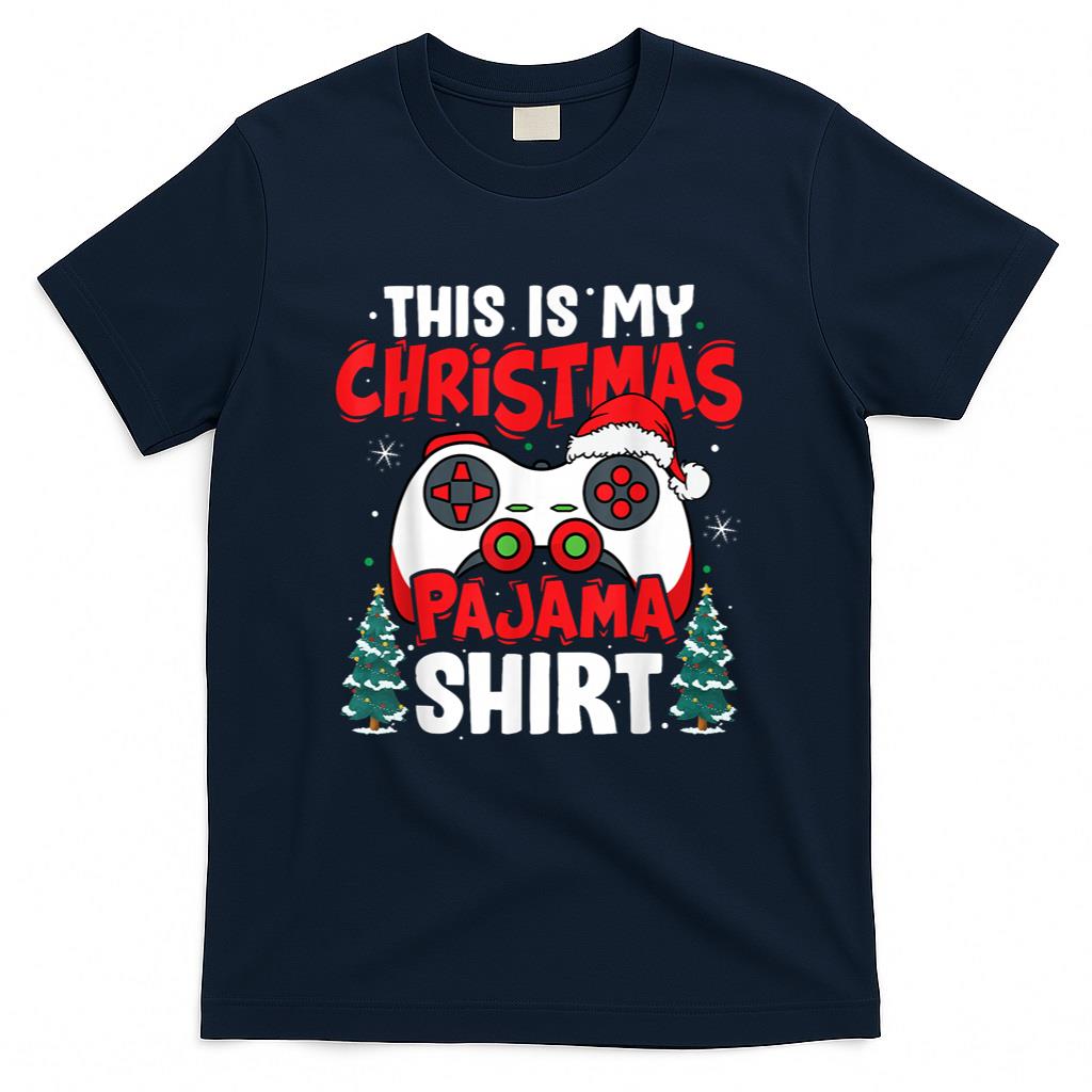 This Is My Christmas Pajama Video Game Gamer Boys Teens T-Shirt