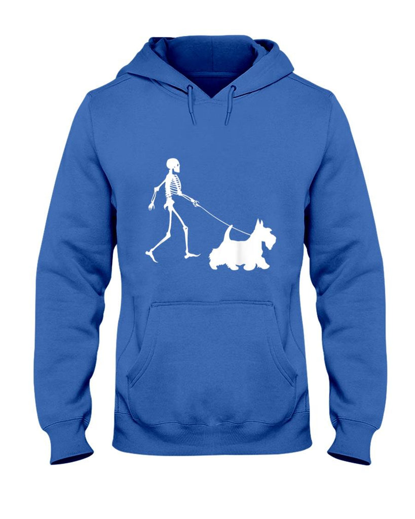 Pet Mom Halloween Shirt - Scottie skull halloween Scottish Terrier T-Shirt