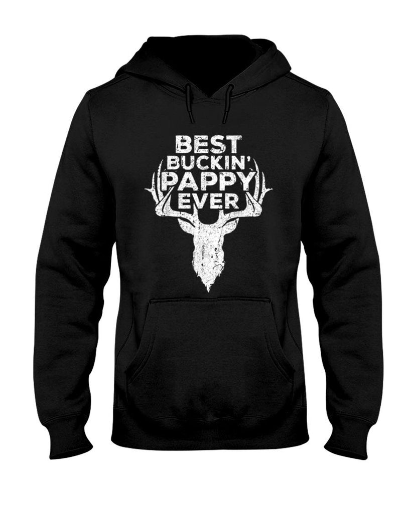Best Buckin Pappy Ever Shirt Men Hunting Fathers Day T-Shirt