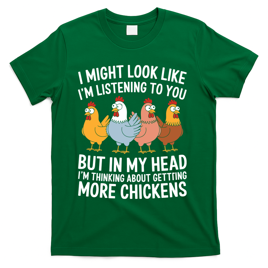 Funny Farmer Chickens T-Shirt