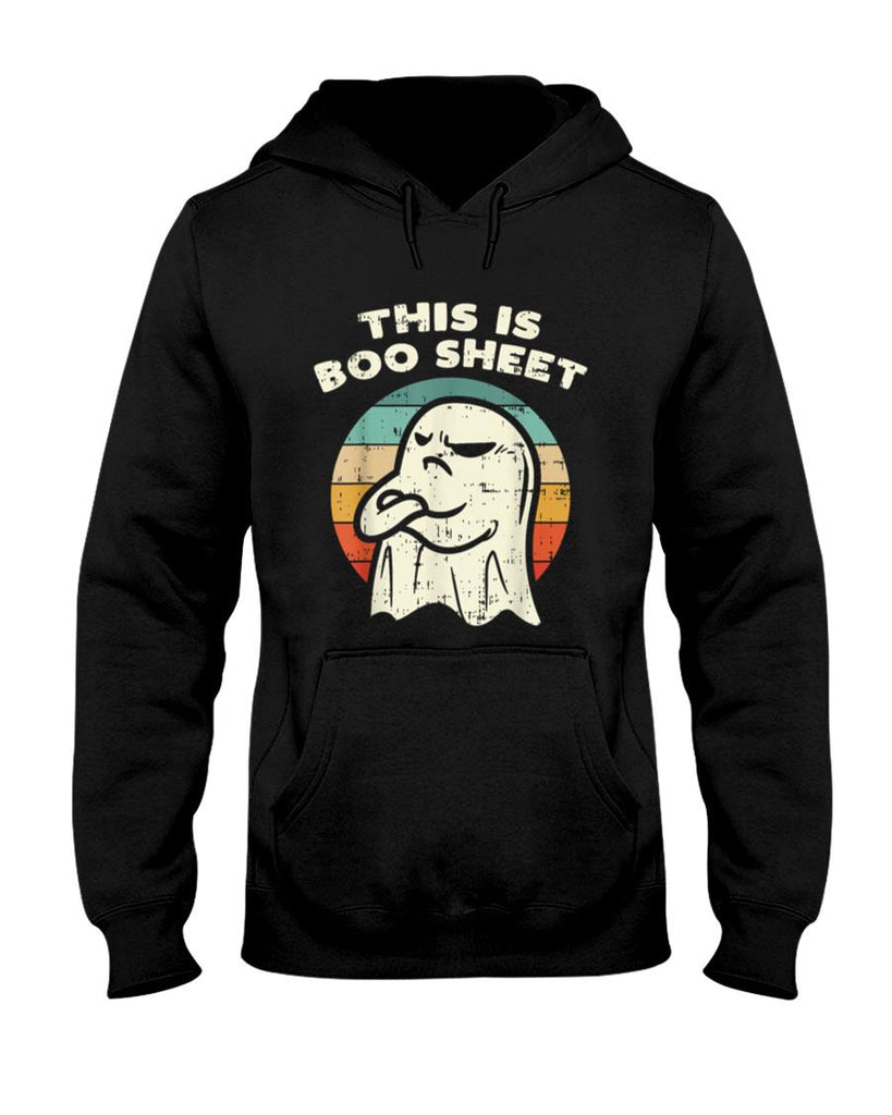 Halloween Shirt - This Is Boo Sheet Ghost Retro Halloween Costume Men Women T-Shirt