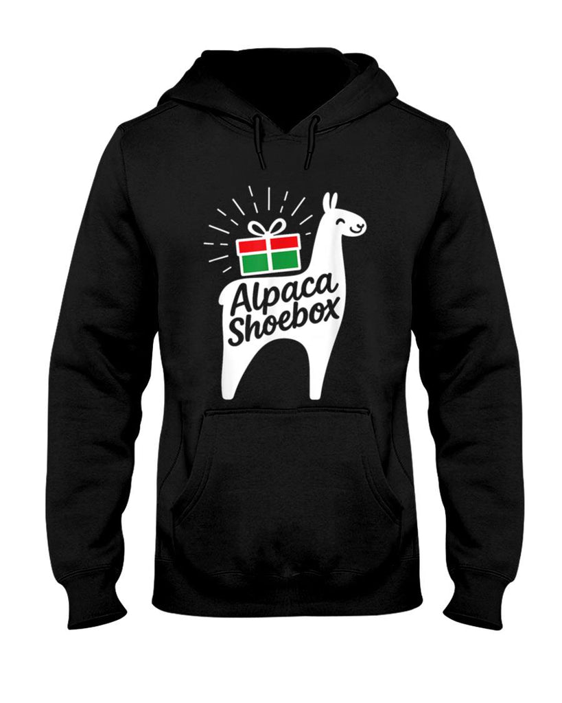 Alpaca Shoebox Christmas Child Giving T-Shirt