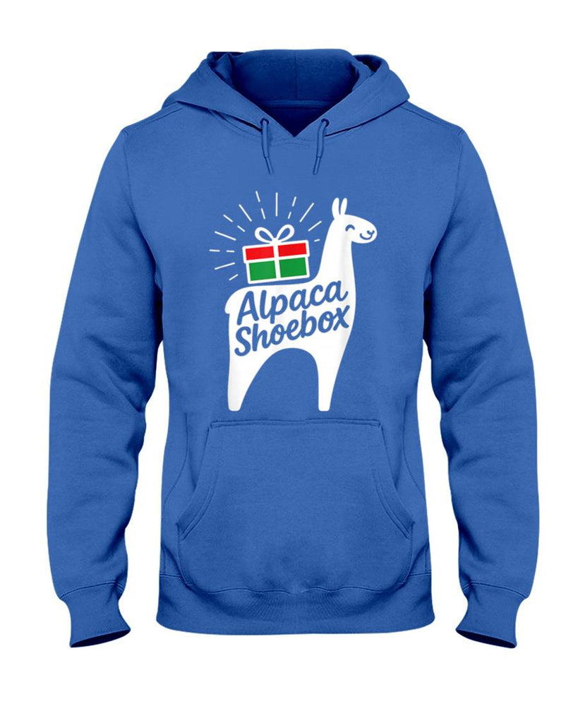 Alpaca Shoebox Christmas Child Giving T-Shirt