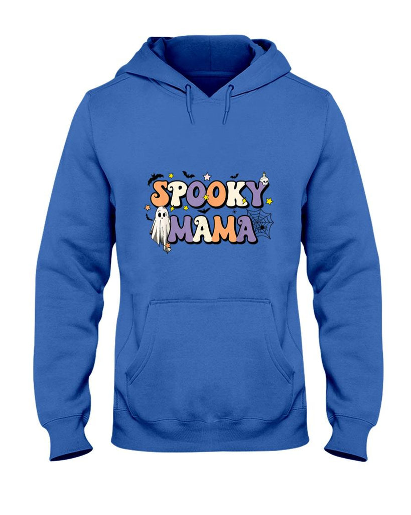 Pet Mom Halloween Shirt - Spooky Mama Halloween Mom Ghost Witchy Costume T-Shirt