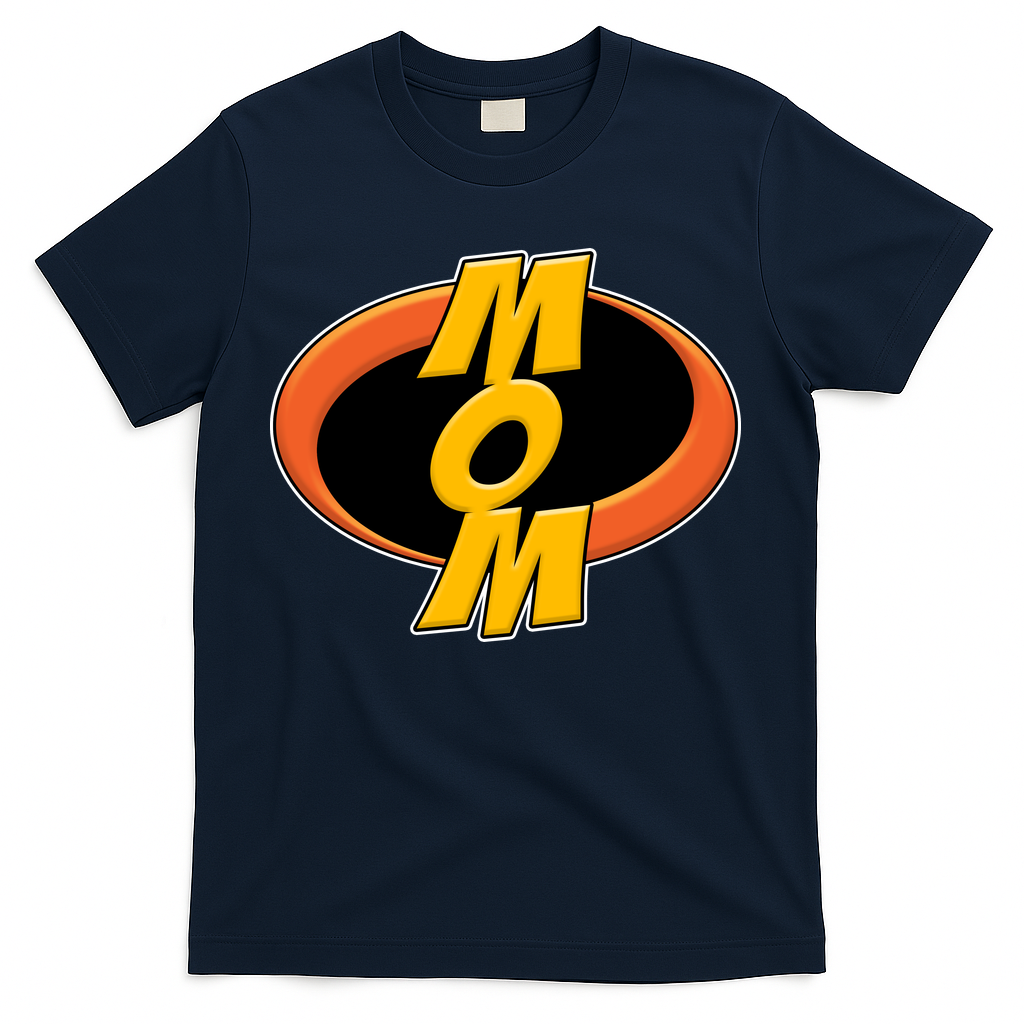 Incredible Mom Family Superhero T-Shirt