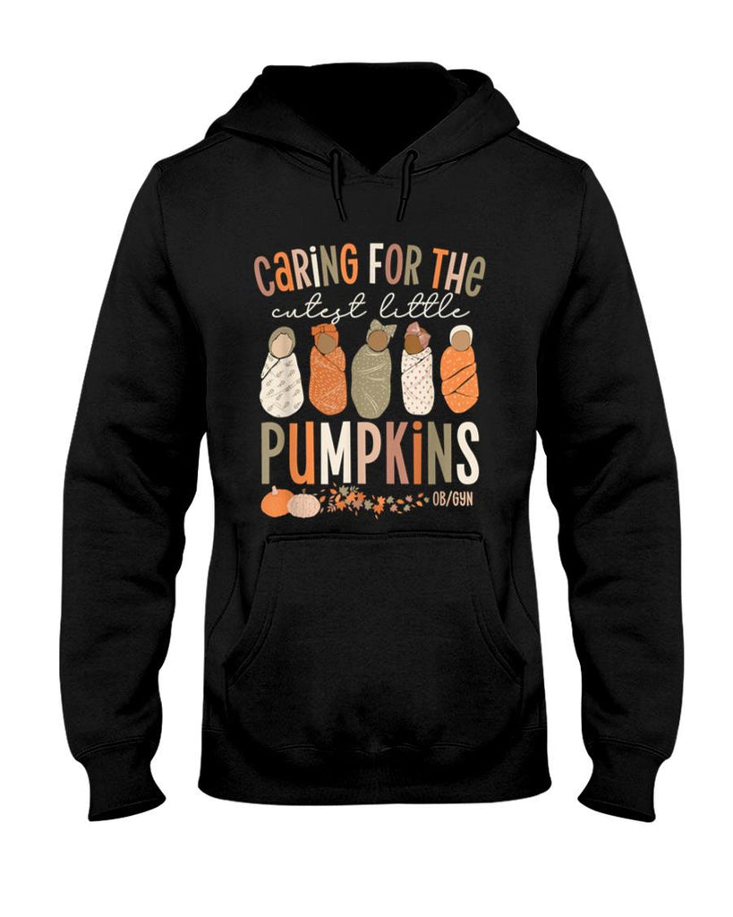 Caring For The Cutest Little Pumpkins OBGYN Thanksgiving T-Shirt