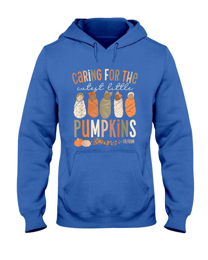 Caring For The Cutest Little Pumpkins OBGYN Thanksgiving T-Shirt