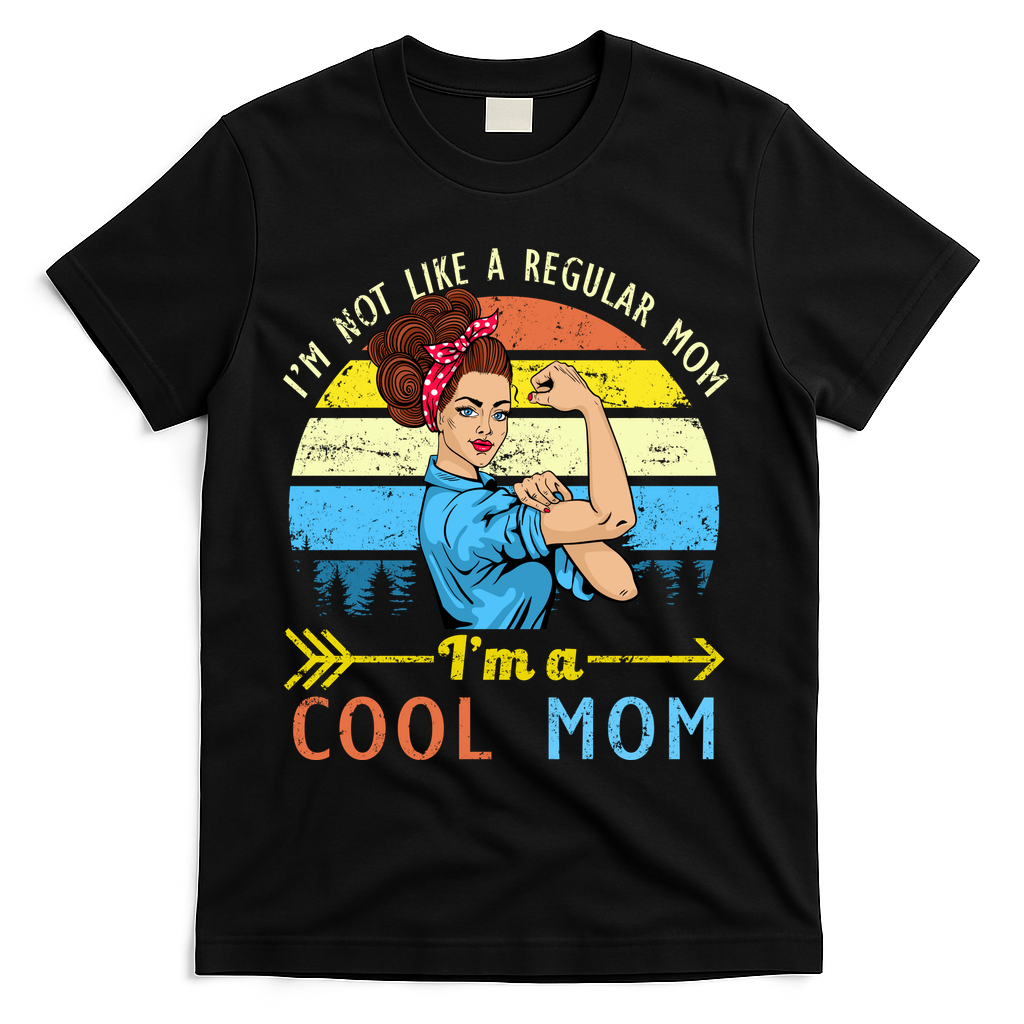 Retro Cool Mom T-Shirt