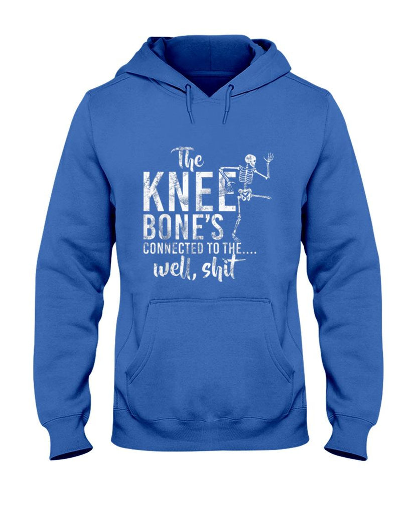 The Knee Bones Connected To The Well Shit Amputee Gifts T-Shirt