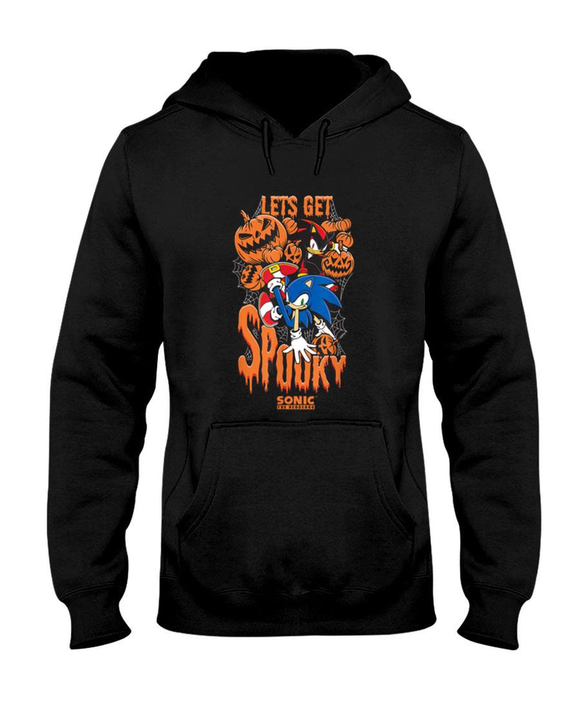 Halloween Shirt - Sonic The Hedgehog Halloween Let's Get Spooky Sonic & Shadow T-Shirt