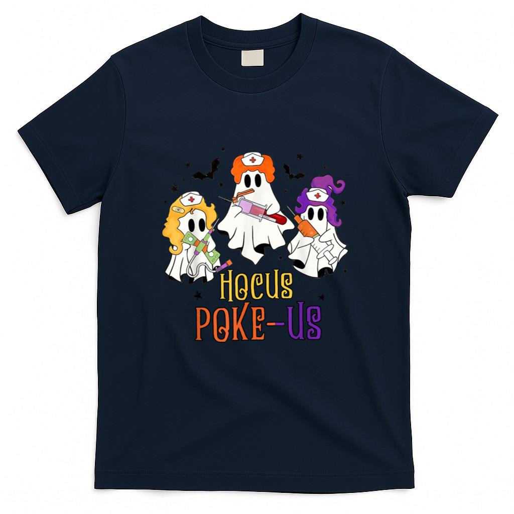Halloween Shirt - Phlebotomist Halloween,Medical Lab Tech,ER Crew Spooky Nurse T-Shirt