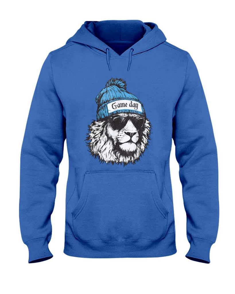 Touchdown American Football Game Day Thanksgiving Lion Cool T-Shirt