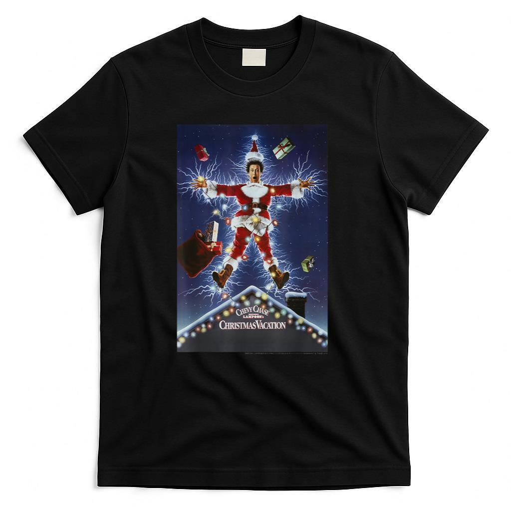 National Lampoons Christmas Vacation Classic Movie Poster T-Shirt