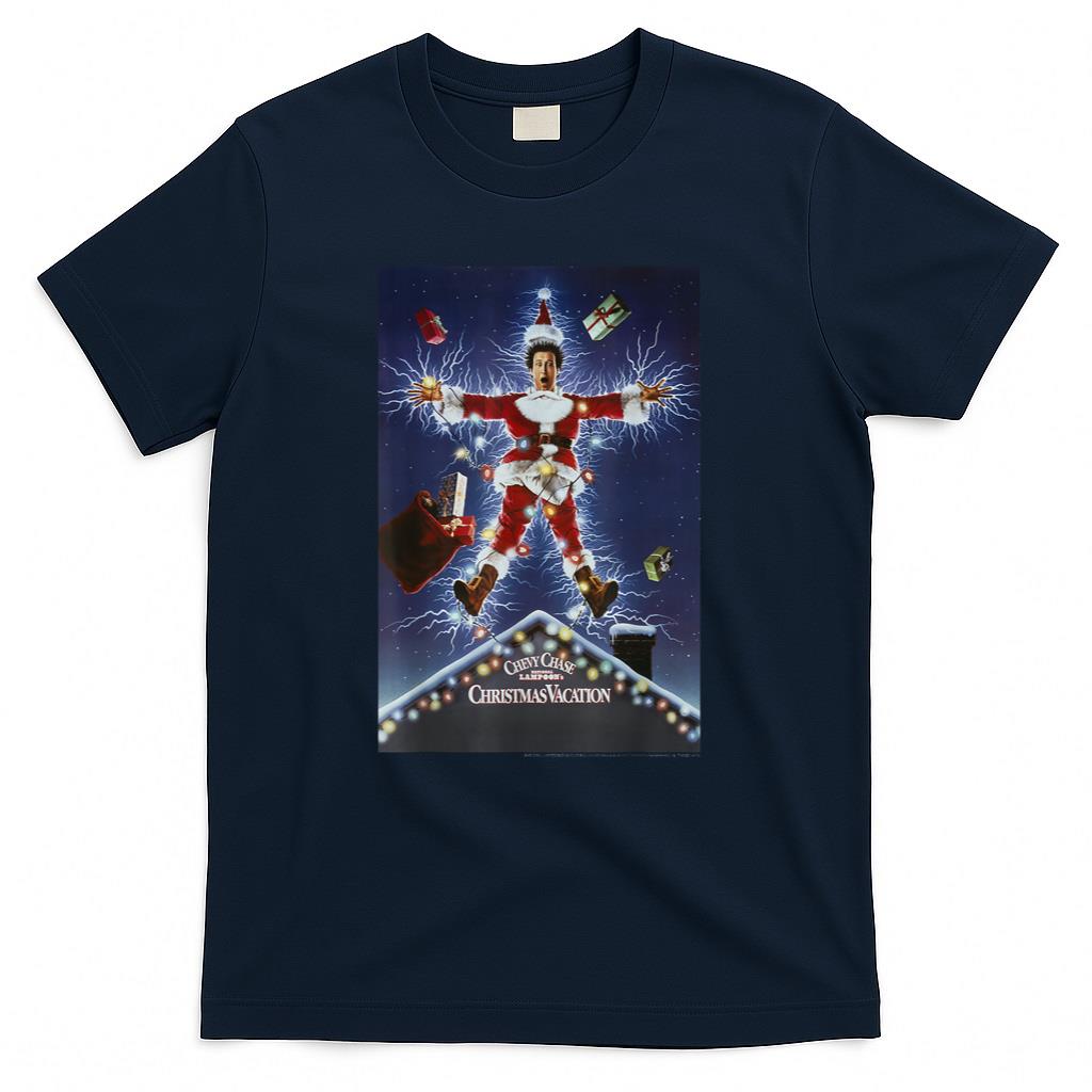 National Lampoons Christmas Vacation Classic Movie Poster T-Shirt