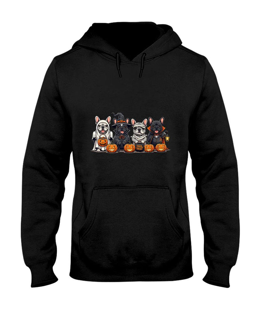 Pet Mom Halloween Shirt - French Bulldog Ghost Witch Pumpkins Halloween Dog Costume T-Shirt
