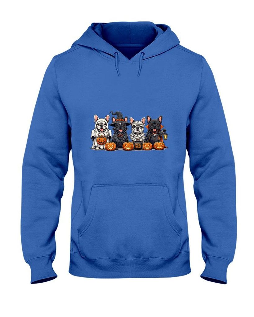 Pet Mom Halloween Shirt - French Bulldog Ghost Witch Pumpkins Halloween Dog Costume T-Shirt