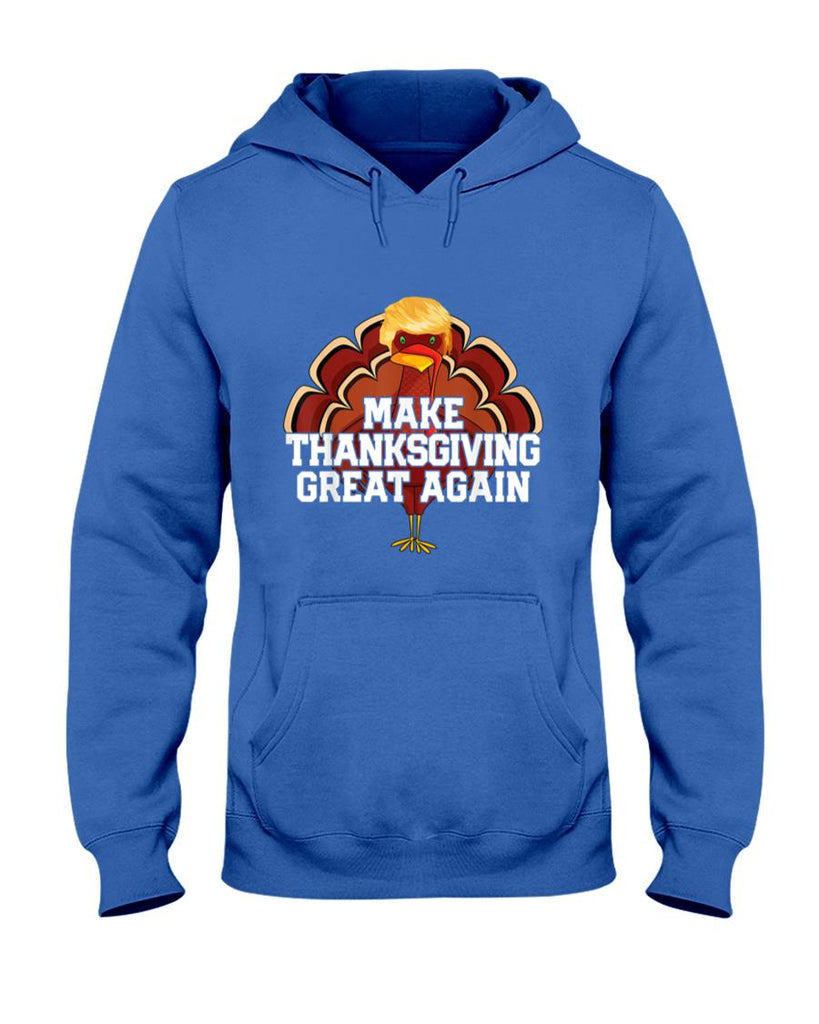 MAKE THANKSGIVING GREAT AGAIN Trump Turkey Funny T-Shirt