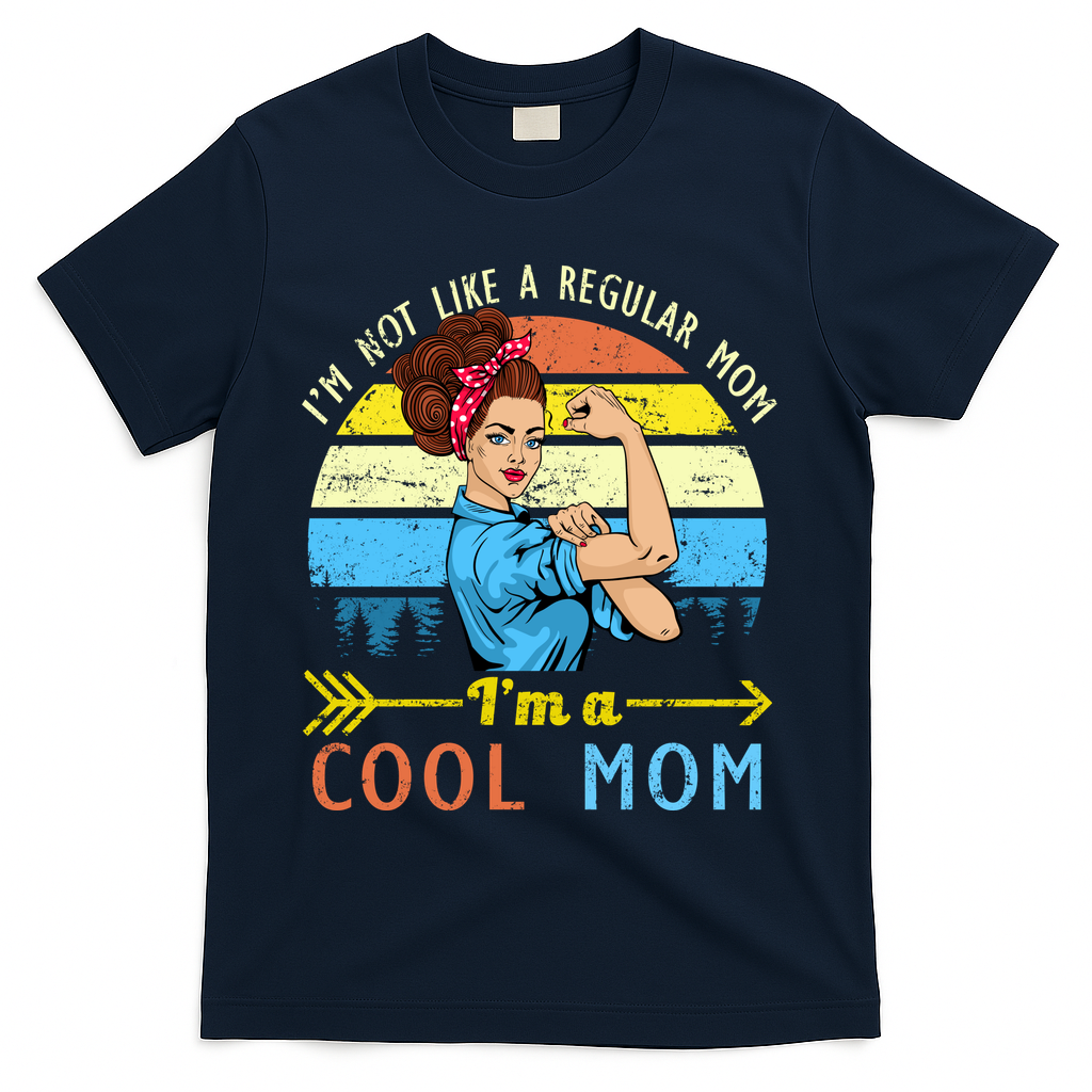 Retro Cool Mom T-Shirt