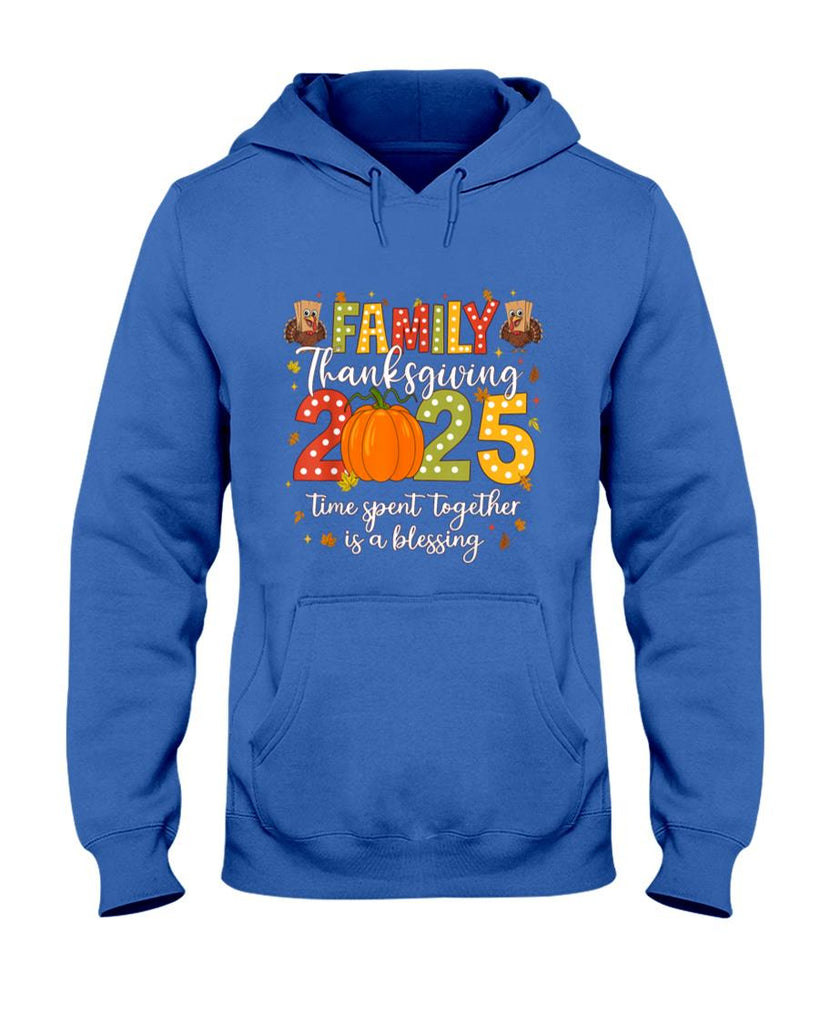 Family Thanksgiving 2025 Thanksgiving Crew Turkey Matching T-Shirt