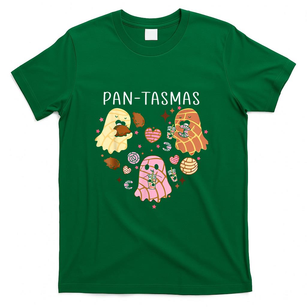 Pantasmas Ghost Funny Spooky Conchas Mexican Ghost Halloween T-Shirt