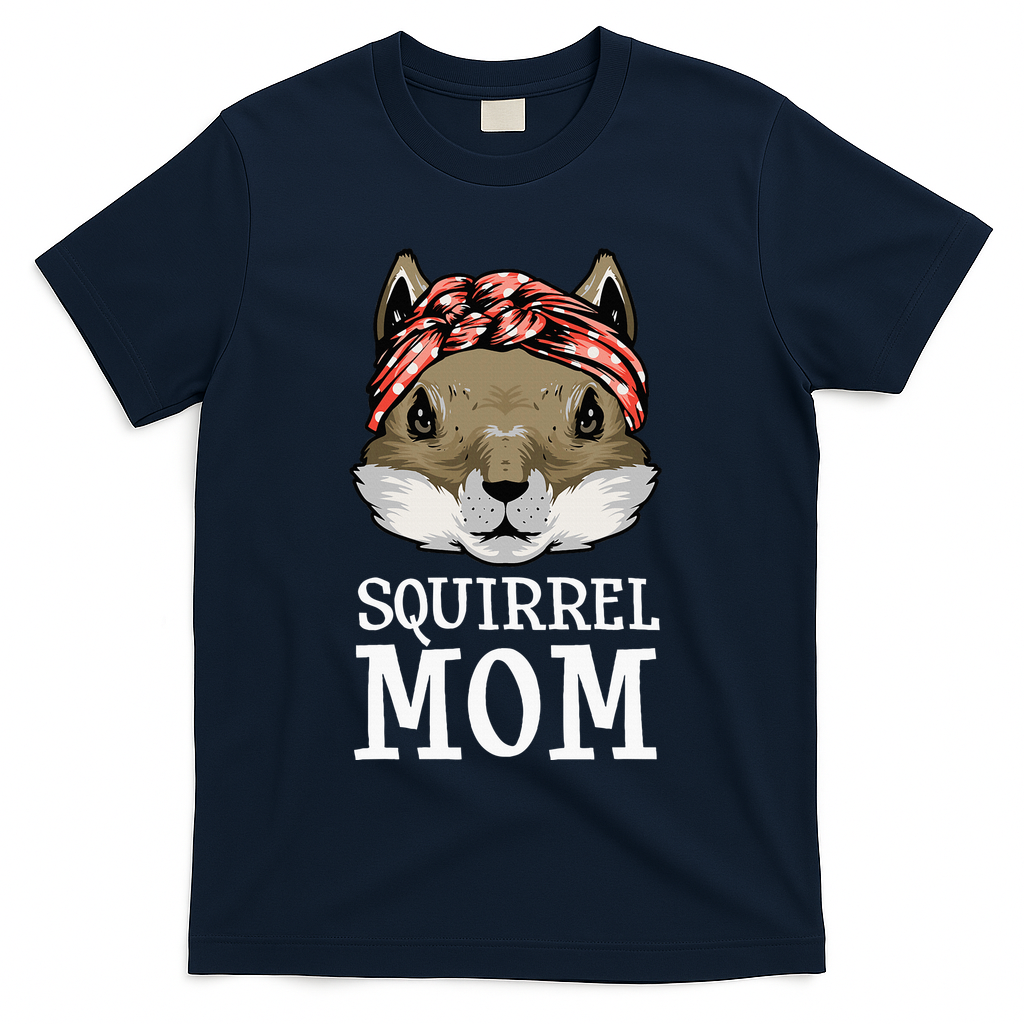 Funny Squirrel Mom Rodent Gopher Chipmunk Lover Women T-Shirt