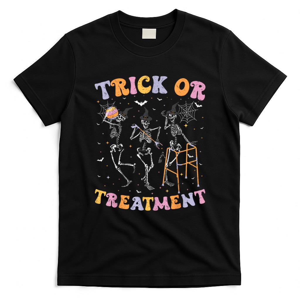 Halloween Shirt - Trick or Treatment PT Physical Therapy Therapist Halloween T-Shirt