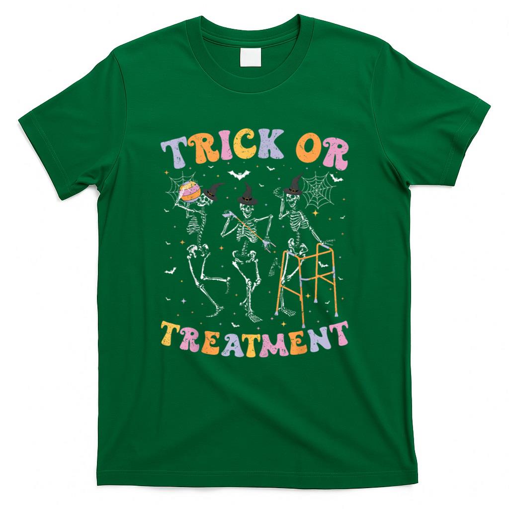 Halloween Shirt - Trick or Treatment PT Physical Therapy Therapist Halloween T-Shirt