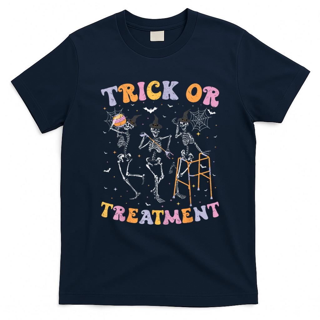 Halloween Shirt - Trick or Treatment PT Physical Therapy Therapist Halloween T-Shirt