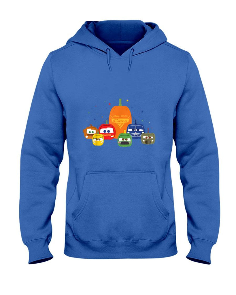 Halloween Shirt - Disney and Pixar's Cars Halloween Pumpkin Group T-Shirt