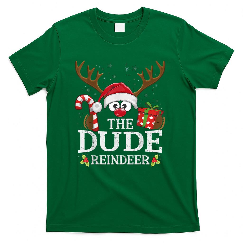 99 Gifts Matching Christmas Reindeer Squad Christmas Family T-Shirt - Unisex-Adults Kids -