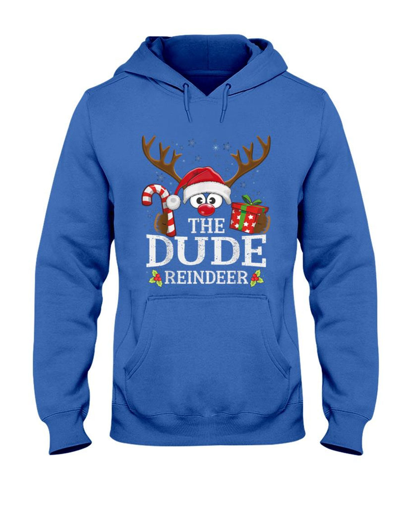 99 Gifts Matching Christmas Reindeer Squad Christmas Family T-Shirt - Unisex-Adults Kids -
