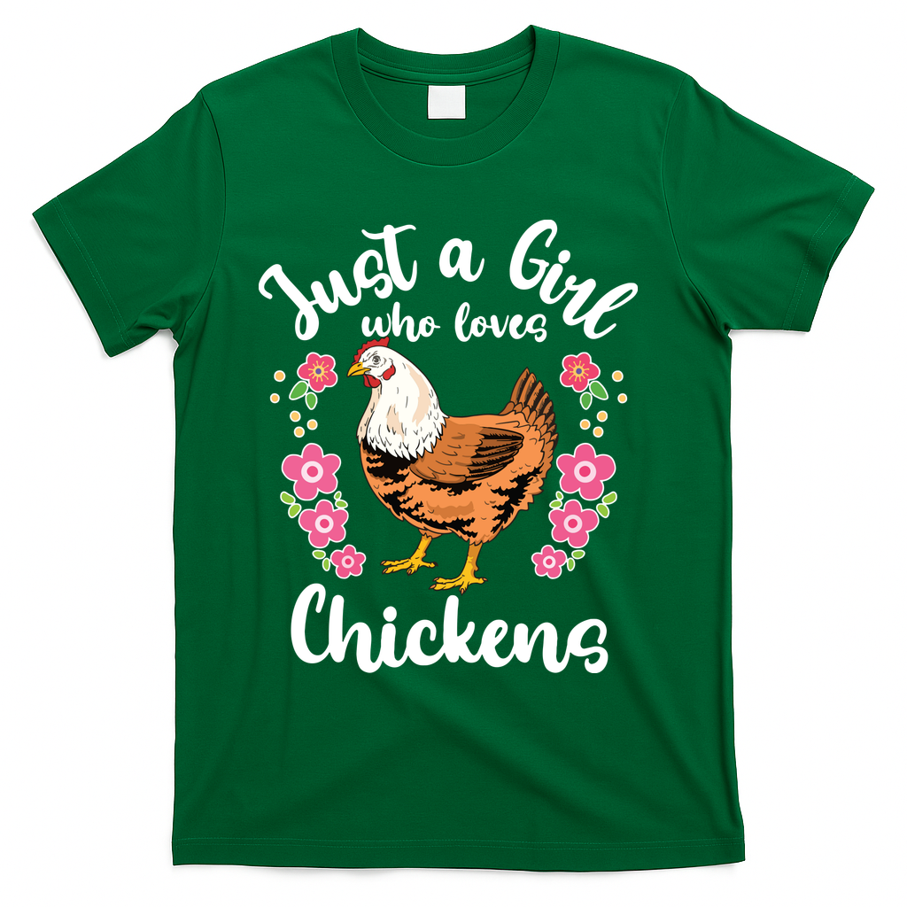Chicken Who Loves Chickens T-Shirt