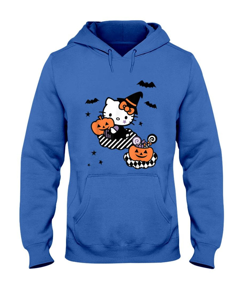 Halloween Shirt - Hello Kitty Trick or Treat Halloween Tee Shirt T-Shirt