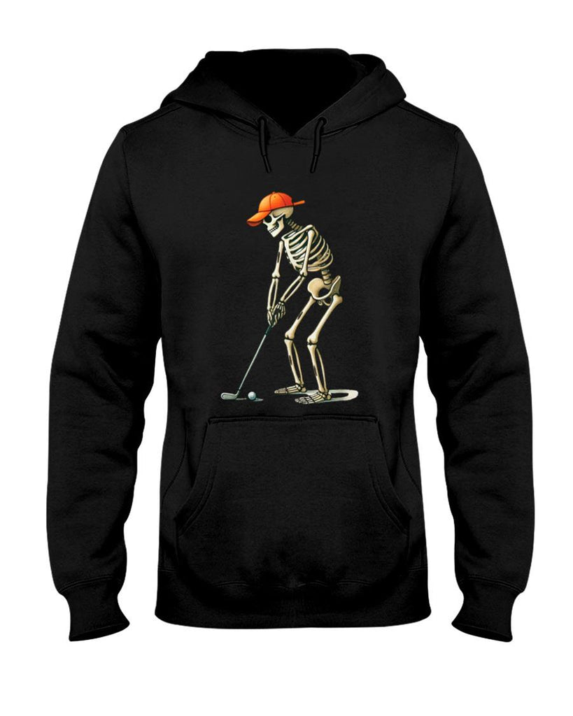 Halloween Shirt - Skeleton Golf Halloween Golfer Golf Player Funny Men Dad T-Shirt