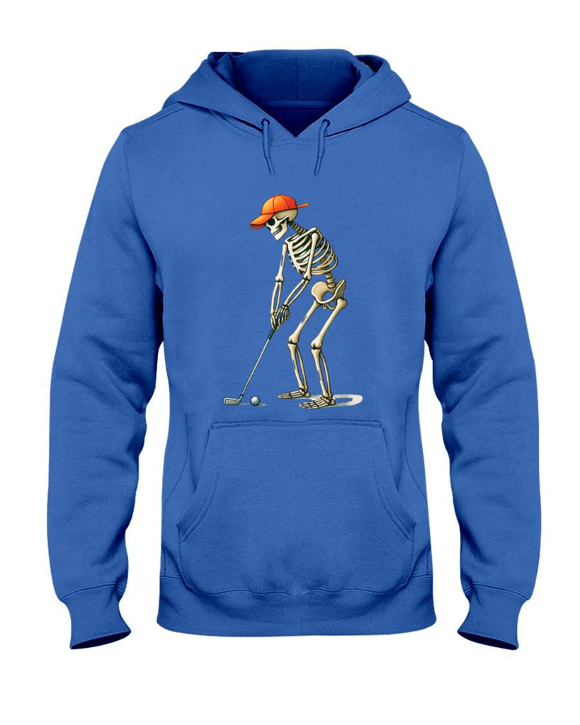 Halloween Shirt - Skeleton Golf Halloween Golfer Golf Player Funny Men Dad T-Shirt