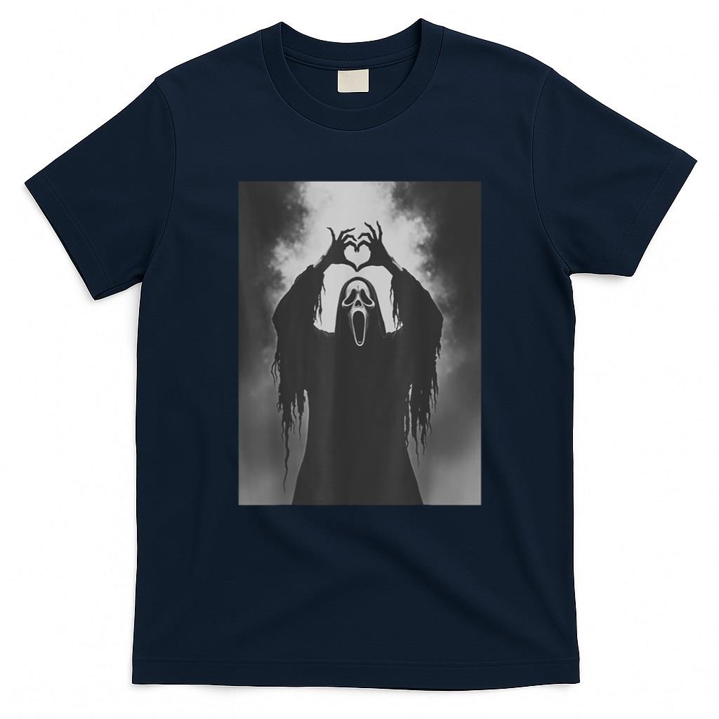 Halloween Shirt - Scary Face Horror Poster Halloween T-Shirt