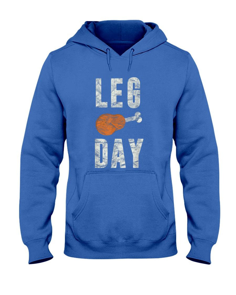 Fun Leg Day Thanksgiving Gifts Pilgrim Costume Turkey Day T-Shirt