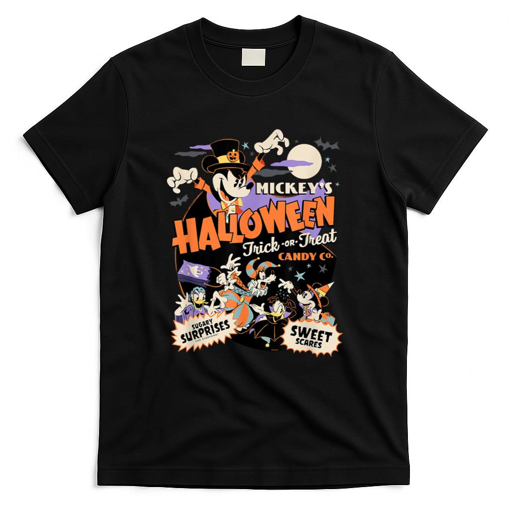 Halloween Shirt - Disney Mickey’s Halloween Trick or Treat Candy Co. T-Shirt