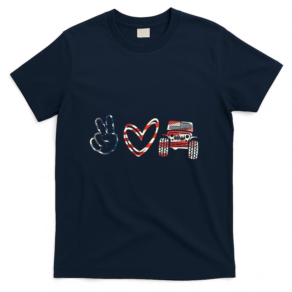 Support Peace Love Peace Love offroad T-Shirt