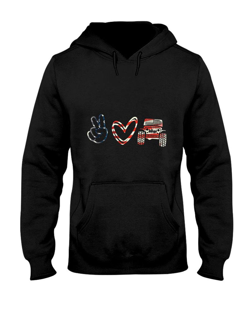 Support Peace Love Peace Love offroad T-Shirt