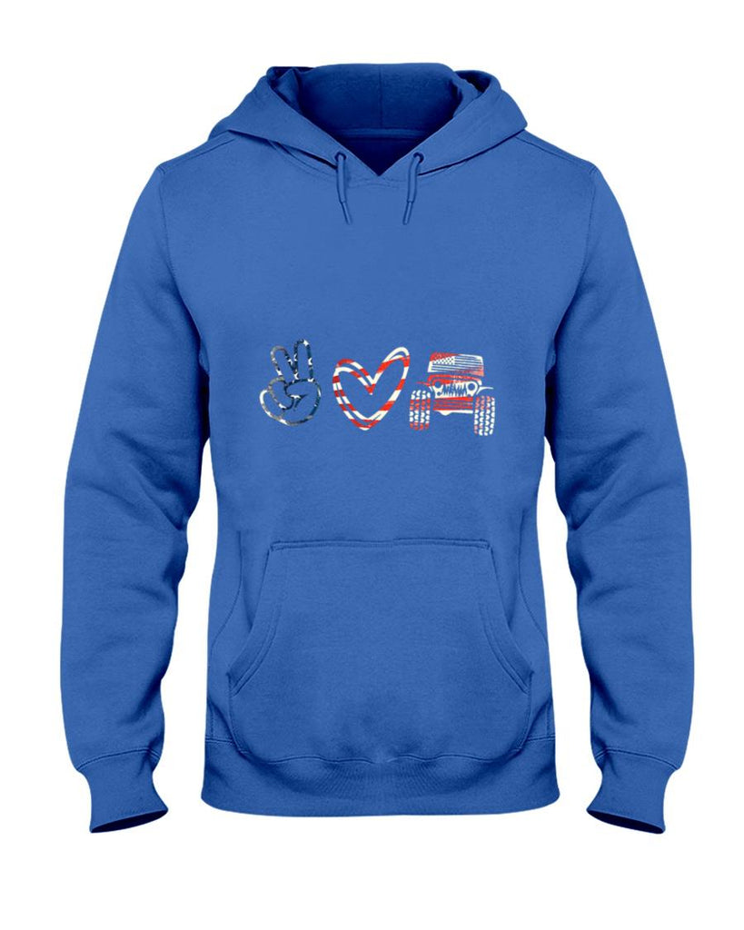 Support Peace Love Peace Love offroad T-Shirt