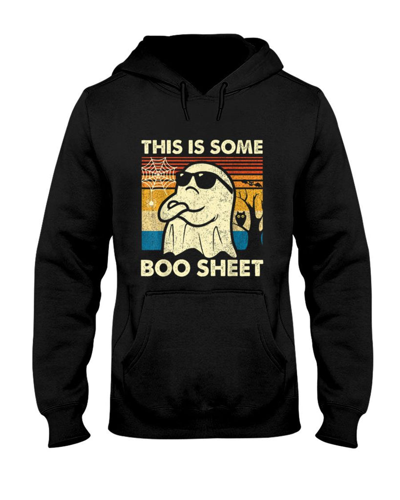 Halloween Shirt - This is Some Boo Sheet Ghost Retro Funny Halloween Men Women T-Shirt