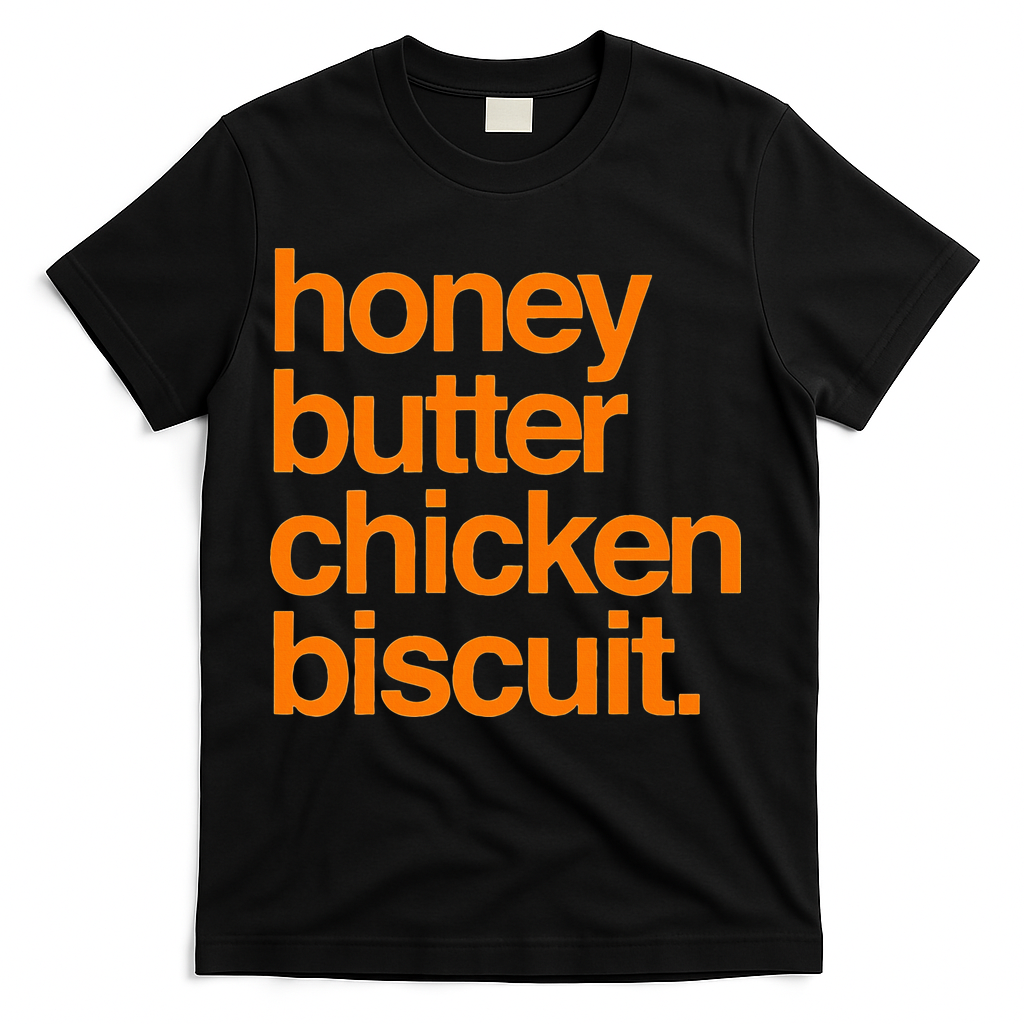 Honey Butter Chicken Biscuit Texas Pride T-Shirt