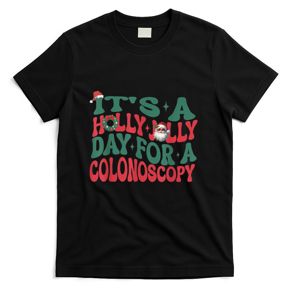 Women GI Nurse Christmas Endoscopy Technician Endoscopy T-Shirt