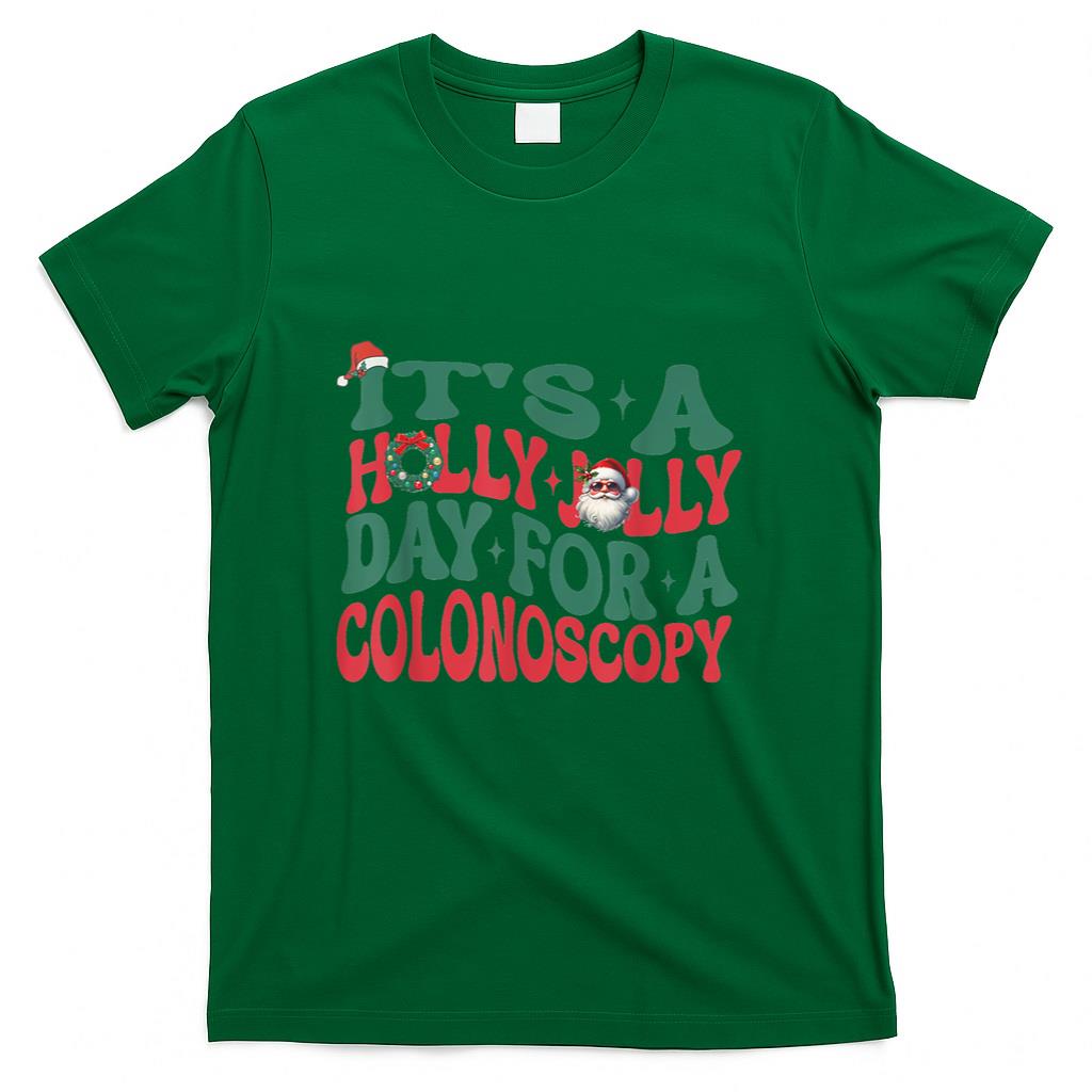 Women GI Nurse Christmas Endoscopy Technician Endoscopy T-Shirt