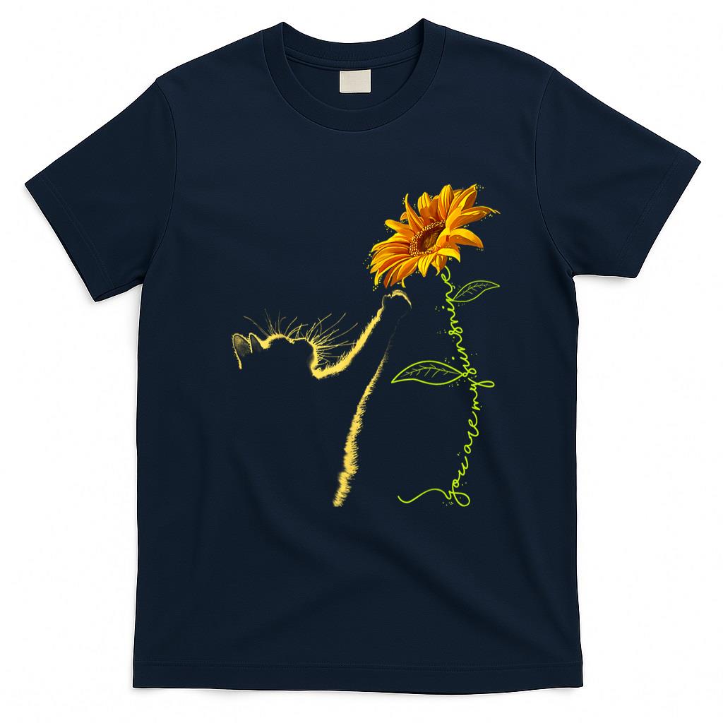 Pet Mom Halloween Shirt - Cat Sunflower Gifts For Cat Lovers, Cat Mom, Cat Lady, Women T-Shirt