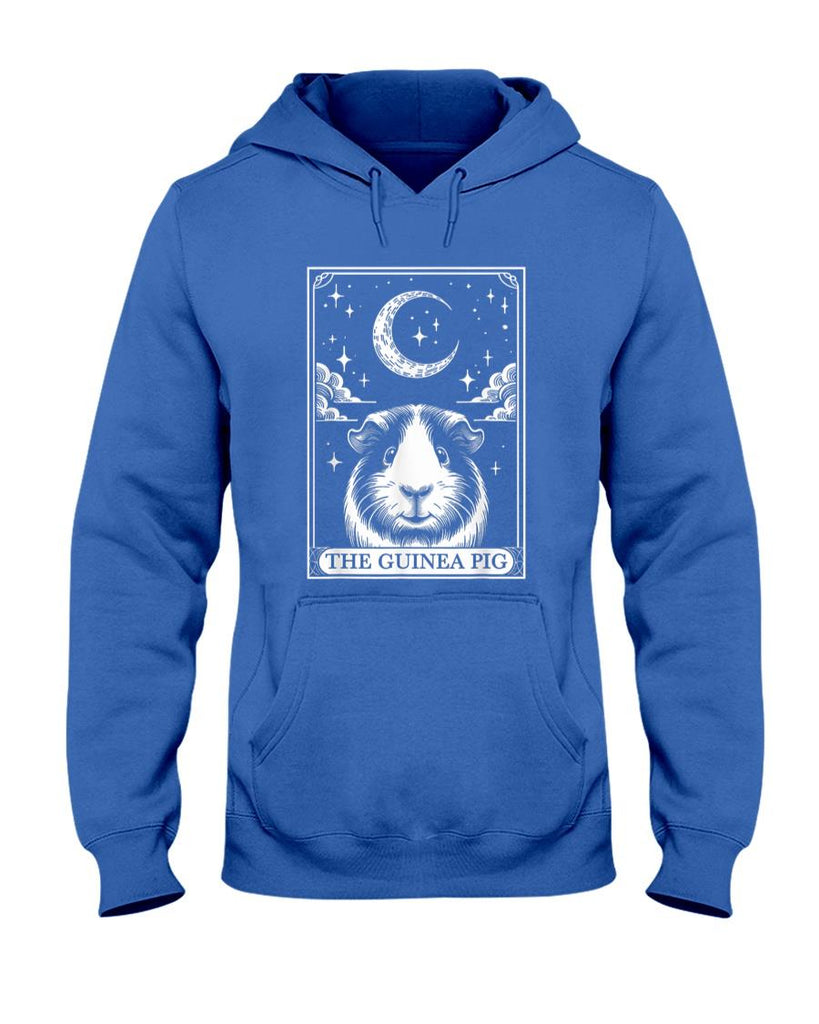 Pet Mom Halloween Shirt - Tarot Card Vintage Crescent Moon Guinea Pig Mom Pet Lovers T-Shirt