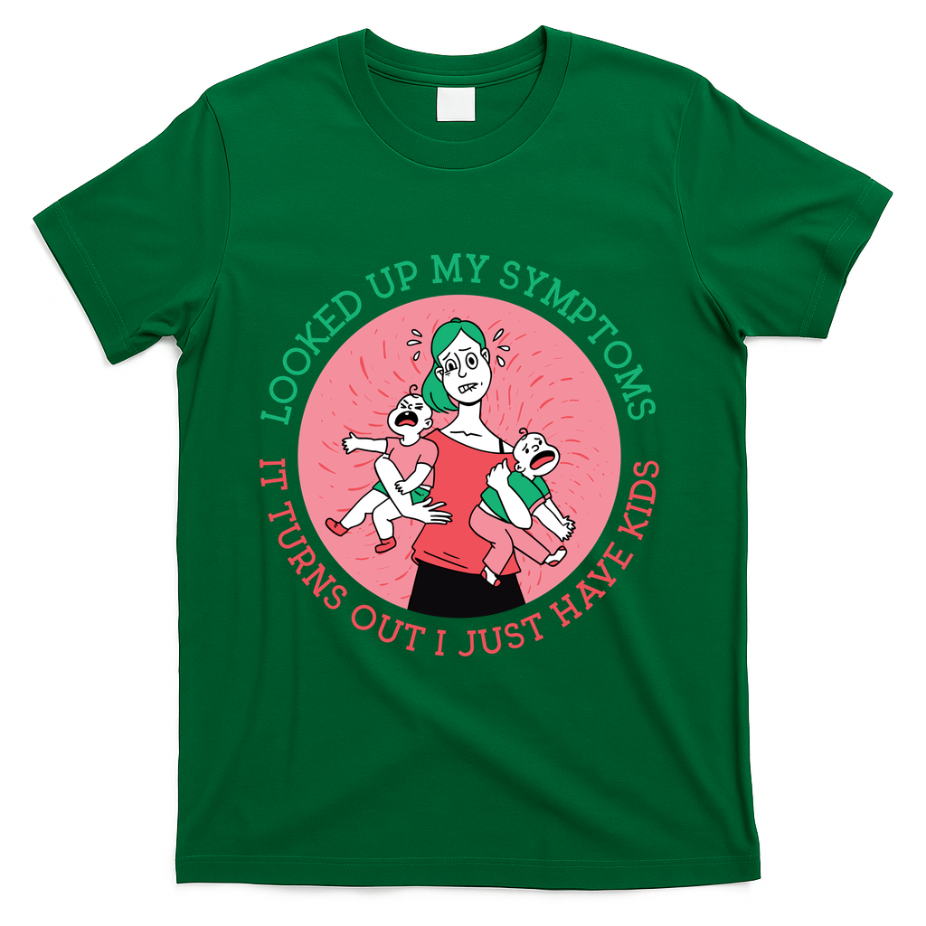 Funny Overwhelmed Mom T-Shirt